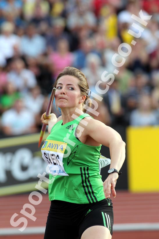 Goldie Sayers, Javelin, 2011 Aviva London Grand Prix